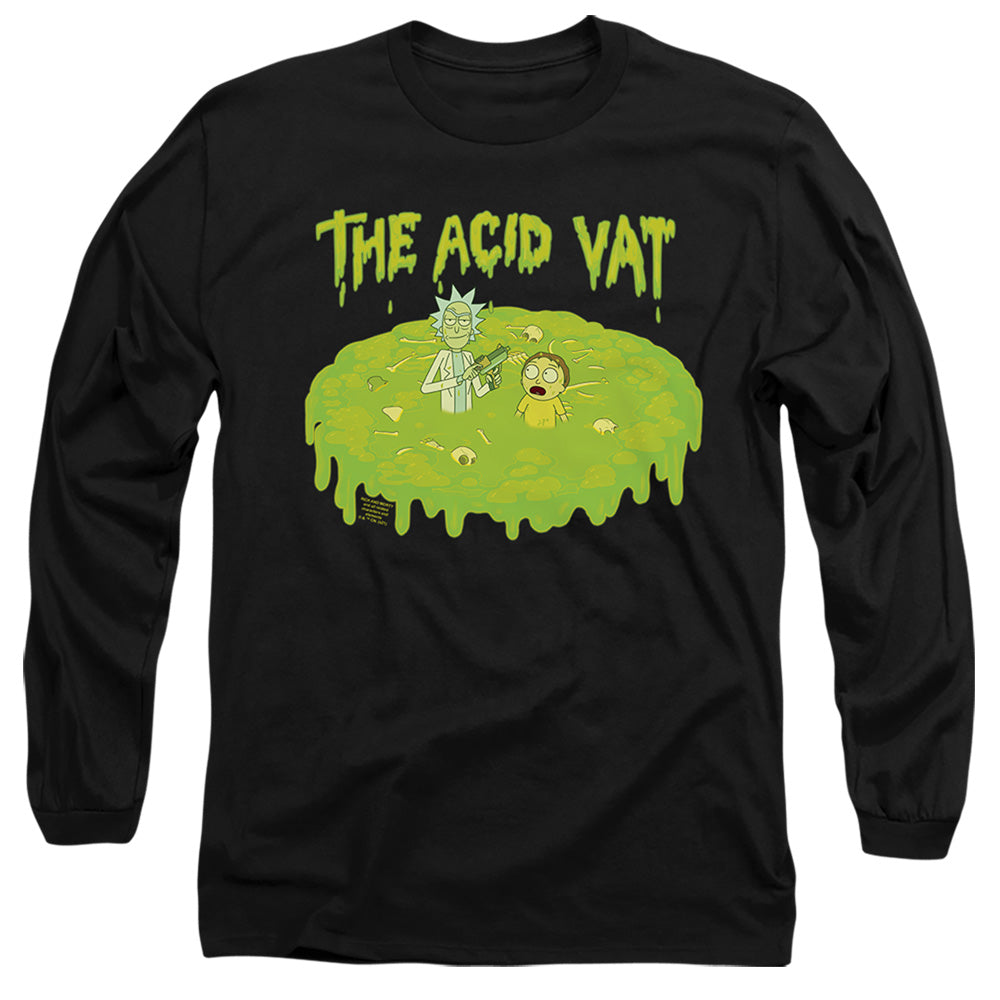 Rick And Morty - The Acid Vat - Adult Long Sleeve T-Shirt