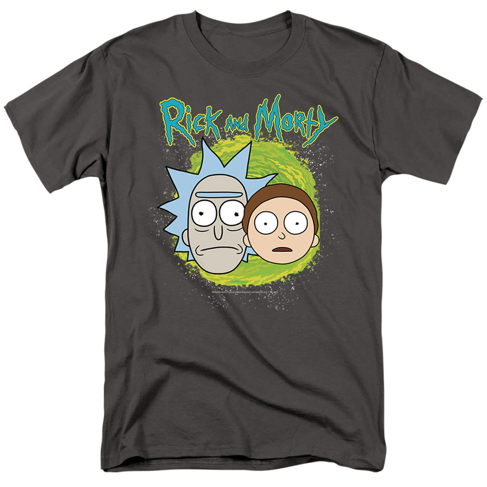 Rick And Morty - Floating Heads - Adult T-Shirt