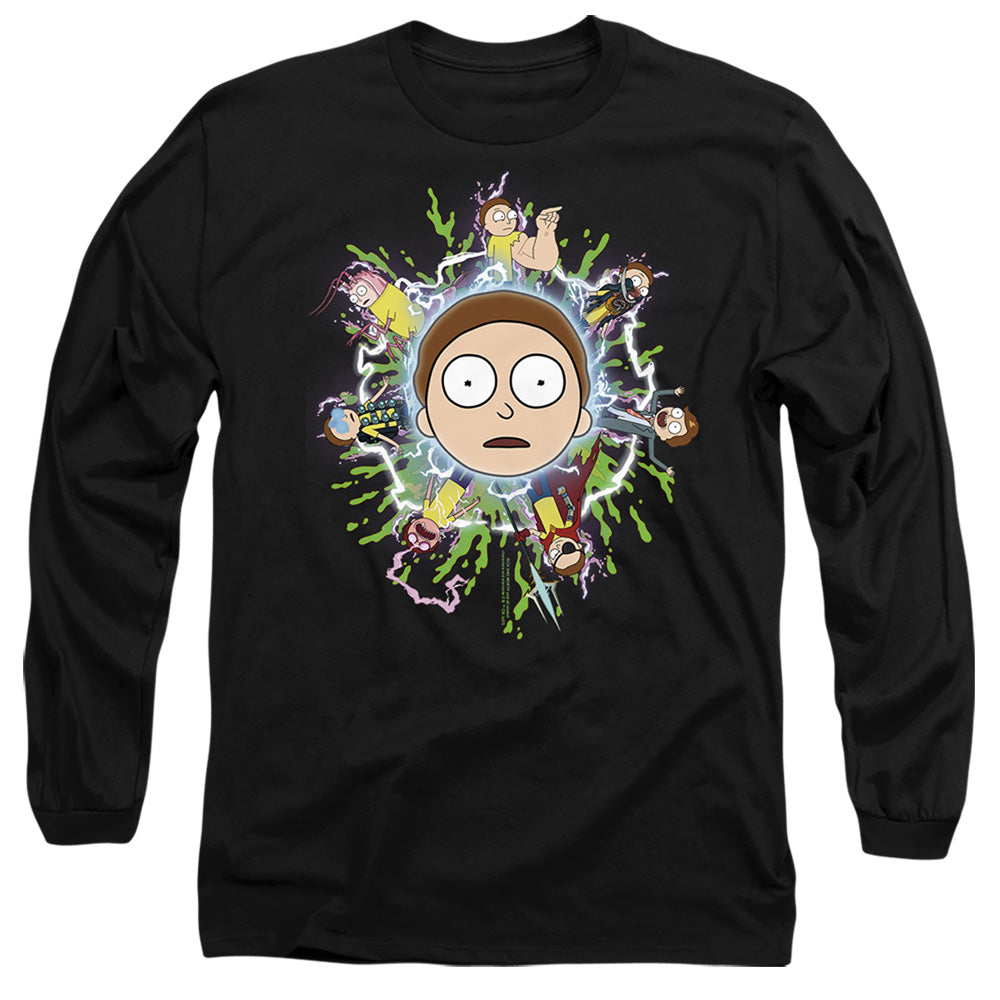 Rick And Morty - Multiple Morty - Adult Long Sleeve T-Shirt