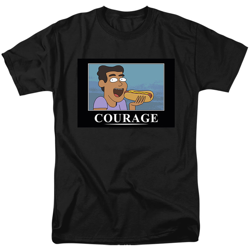 Rick And Morty - Courage Poster - Adult T-Shirt