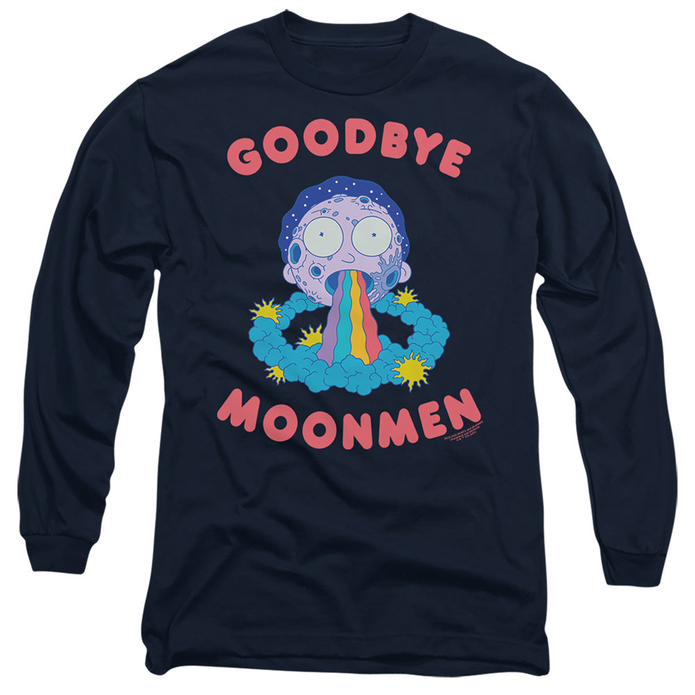 Rick And Morty - Goodbye Moonmen - Adult Long Sleeve T-Shirt