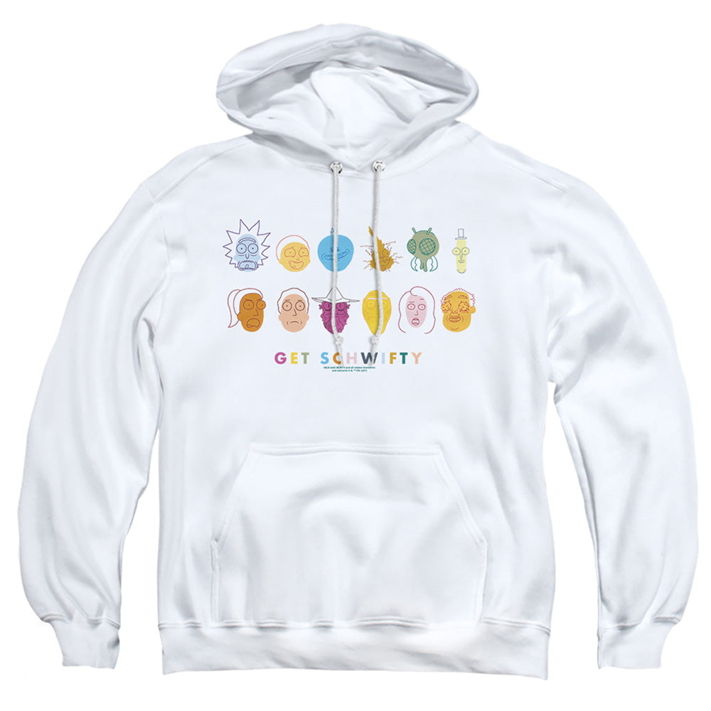 Rick And Morty - Get Schwifty - Adult Pullover Hoodie