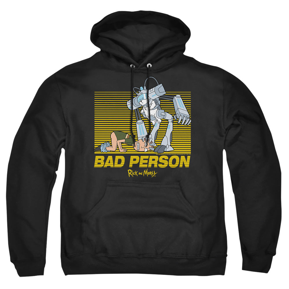 Rick And Morty - Bad Person - Adult Pullover Hoodie