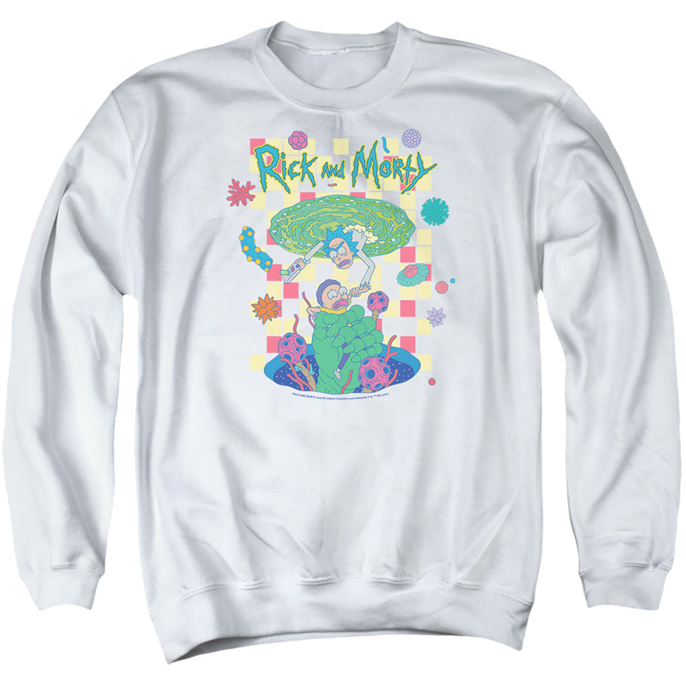 Rick And Morty - Falling Portals - Adult Sweatshirt