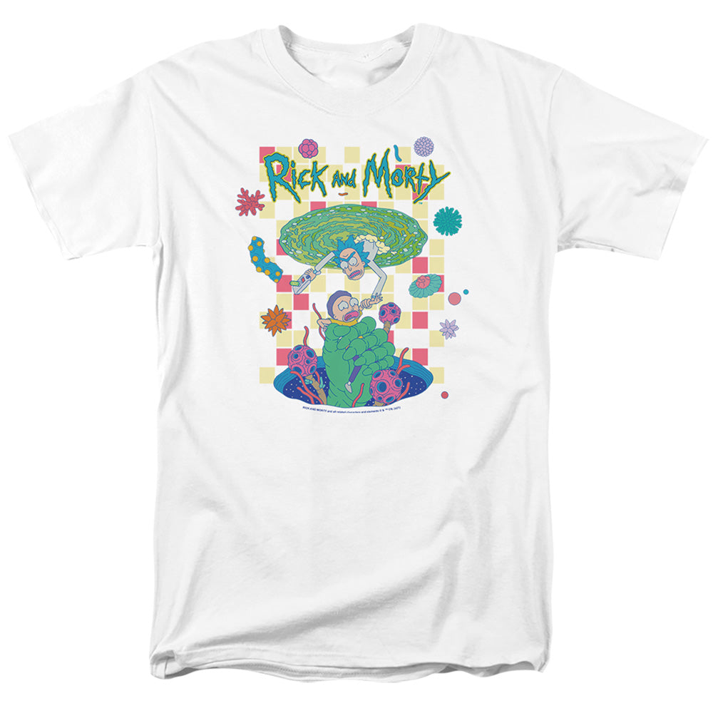 Rick And Morty - Falling Portals - Adult T-Shirt
