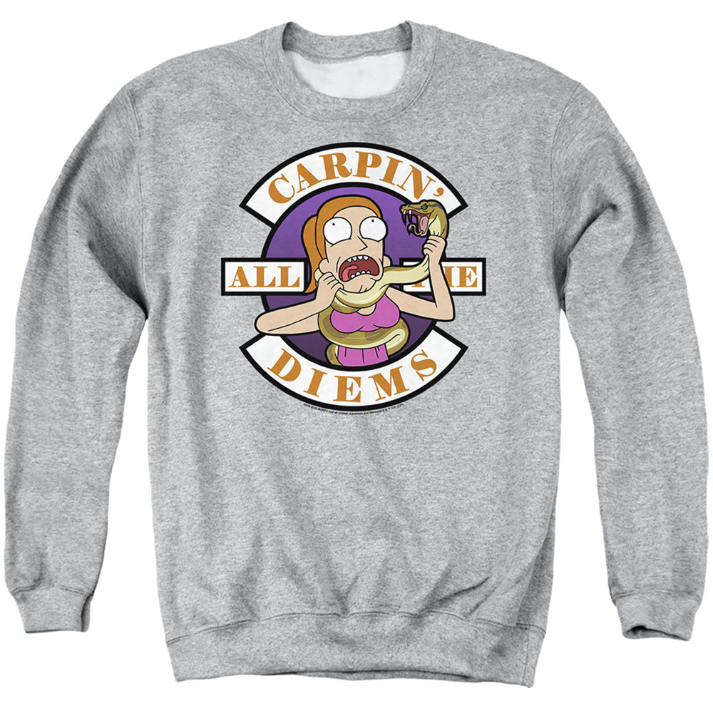 Rick And Morty - Carp En All Them Diems - Adult Sweatshirt