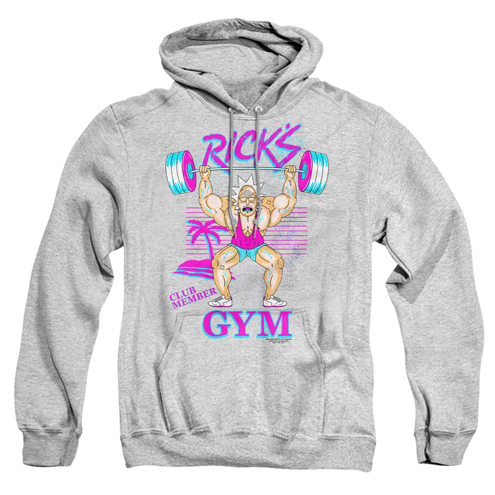 Rick And Morty - Ricks Gym - Adult Pullover Hoodie