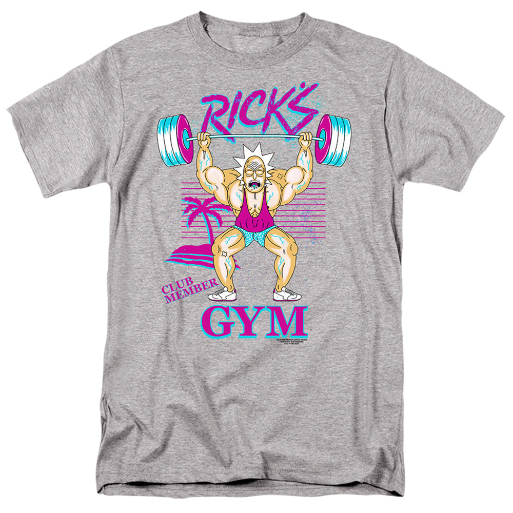 Rick And Morty - Ricks Gym - Adult T-Shirt