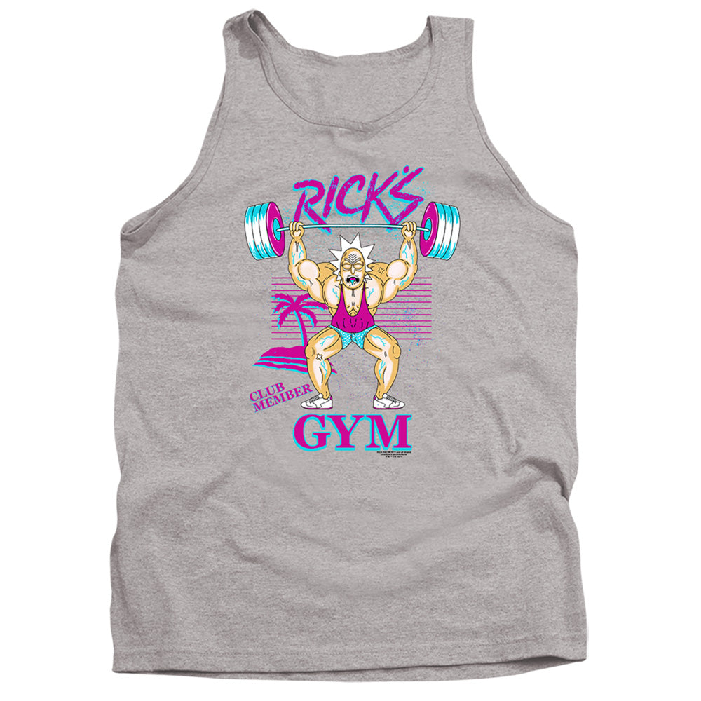 Rick And Morty - Ricks Gym - Adult Tank Top