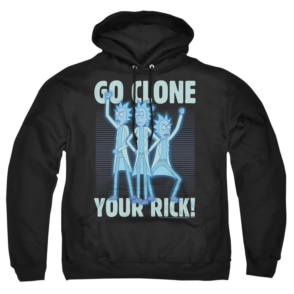 Rick And Morty - Go Clone Your Rick - Adult Pullover Hoodie