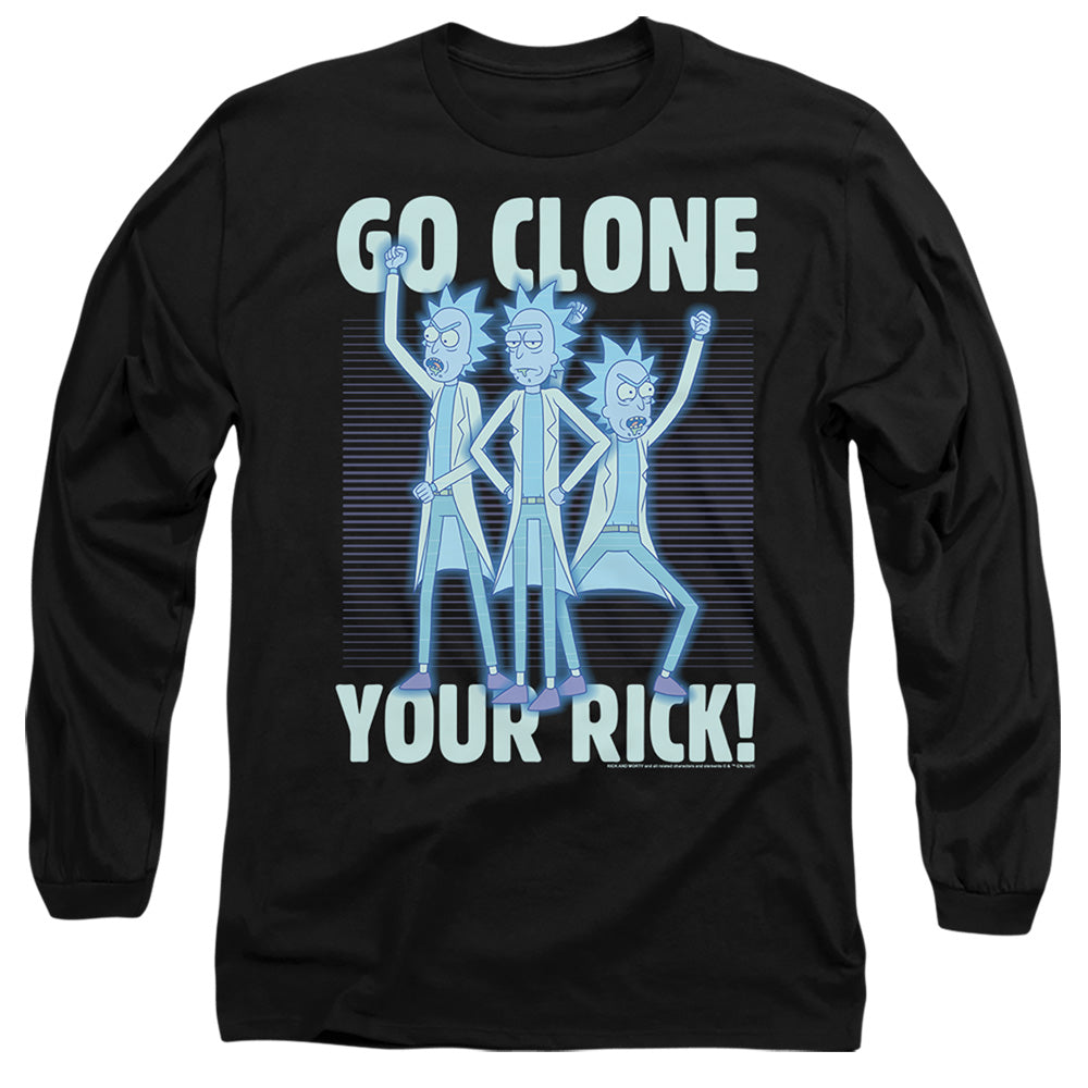 Rick And Morty - Go Clone Your Rick - Adult Long Sleeve T-Shirt