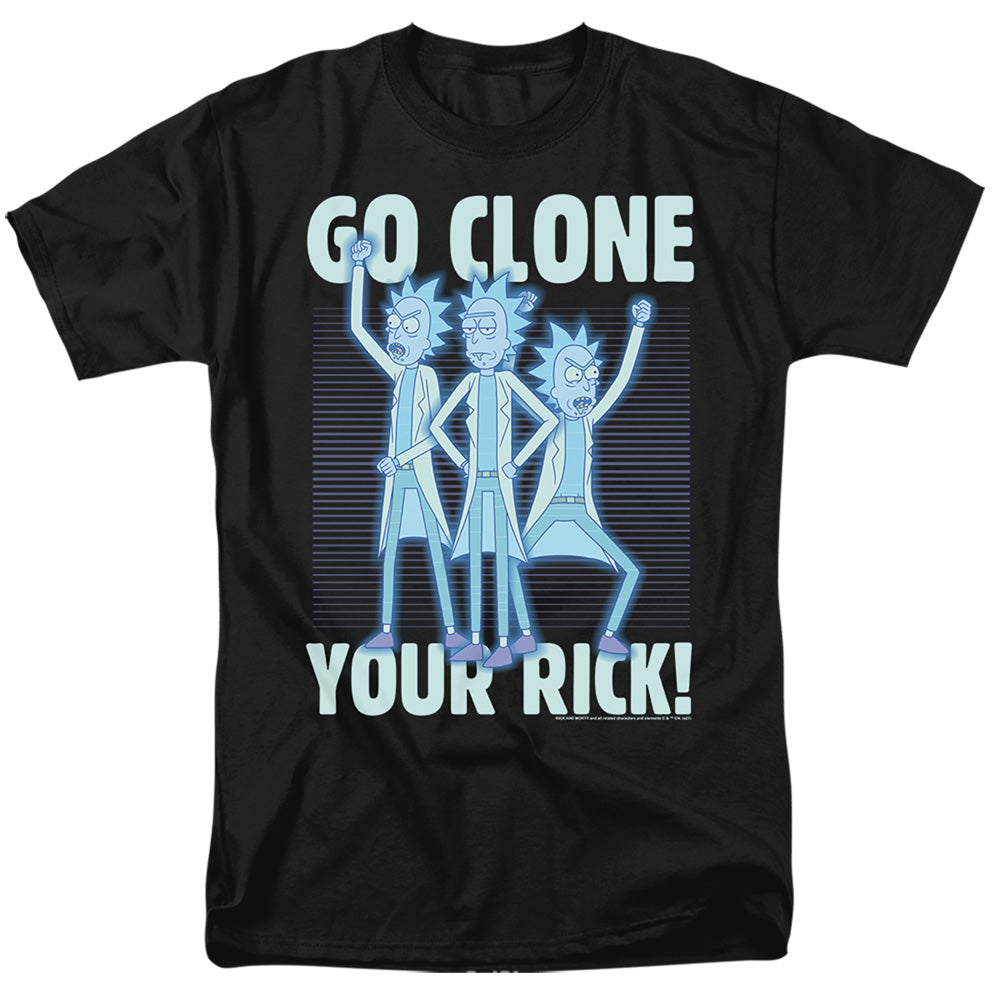Rick And Morty - Go Clone Your Rick - Adult T-Shirt