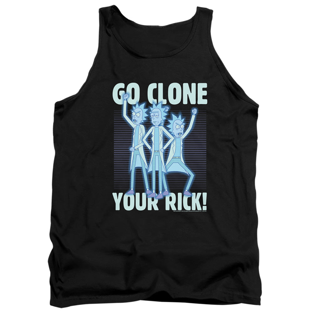 Rick And Morty - Go Clone Your Rick - Adult Tank Top