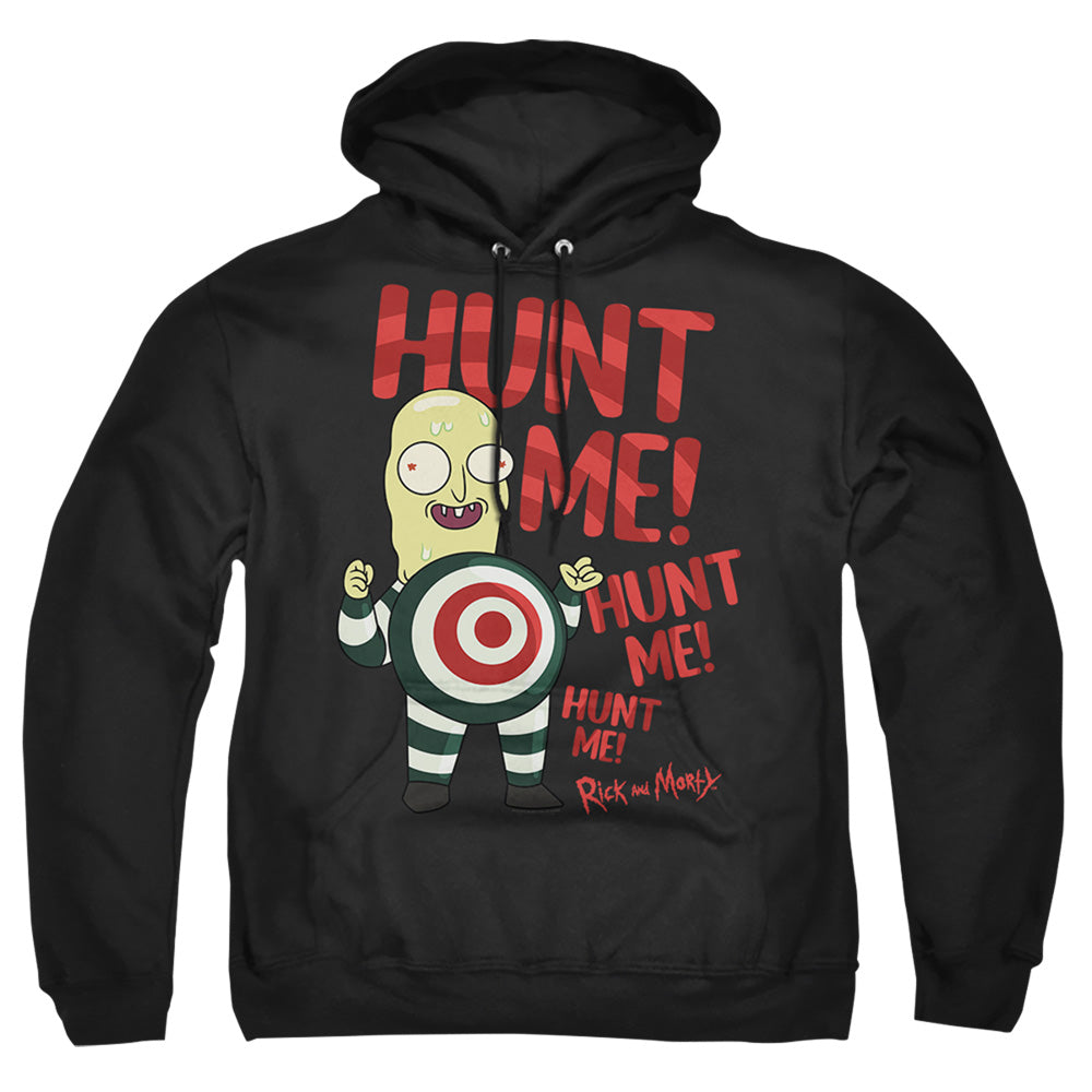 Rick And Morty - Hunt Me - Adult Pullover Hoodie