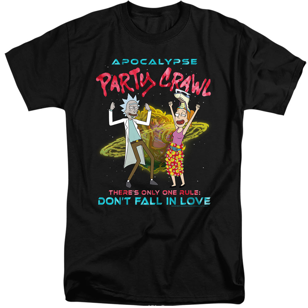 Rick And Morty - Apocalypse Party Crawl - Adult T-Shirt
