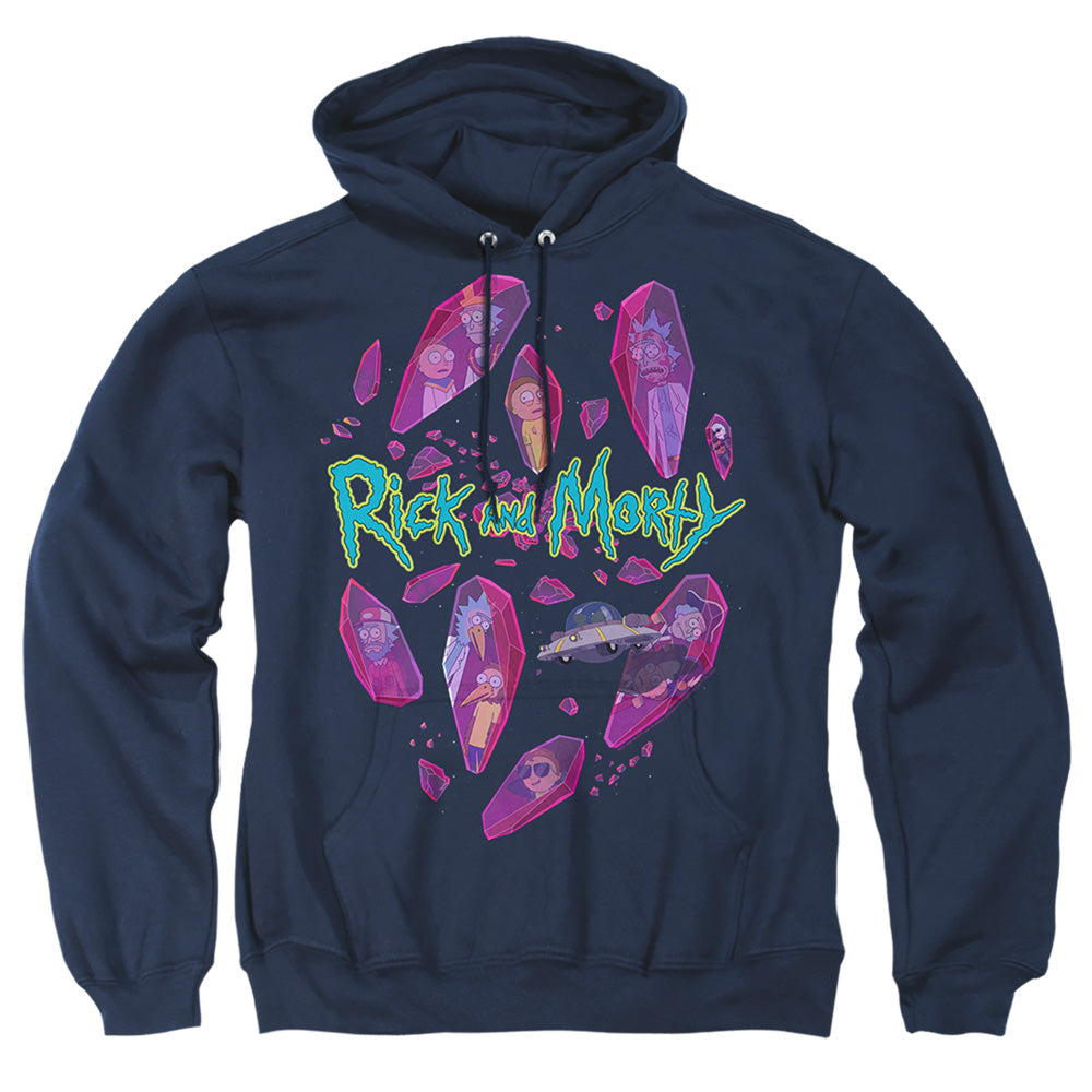 Rick And Morty - Death Crystal Futures - Adult Pullover Hoodie