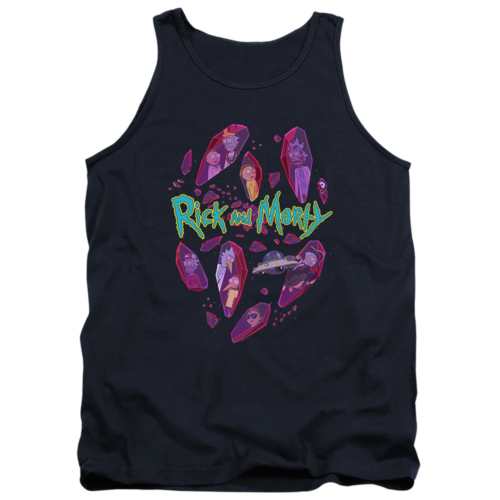 Rick And Morty - Death Crystal Futures - Adult Tank Top