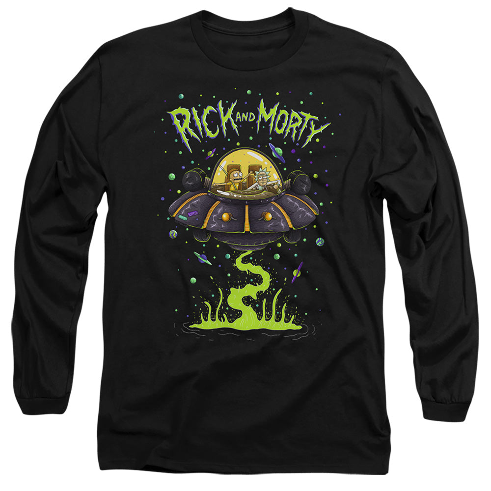 Rick And Morty - Ufo - Adult Long Sleeve T-Shirt