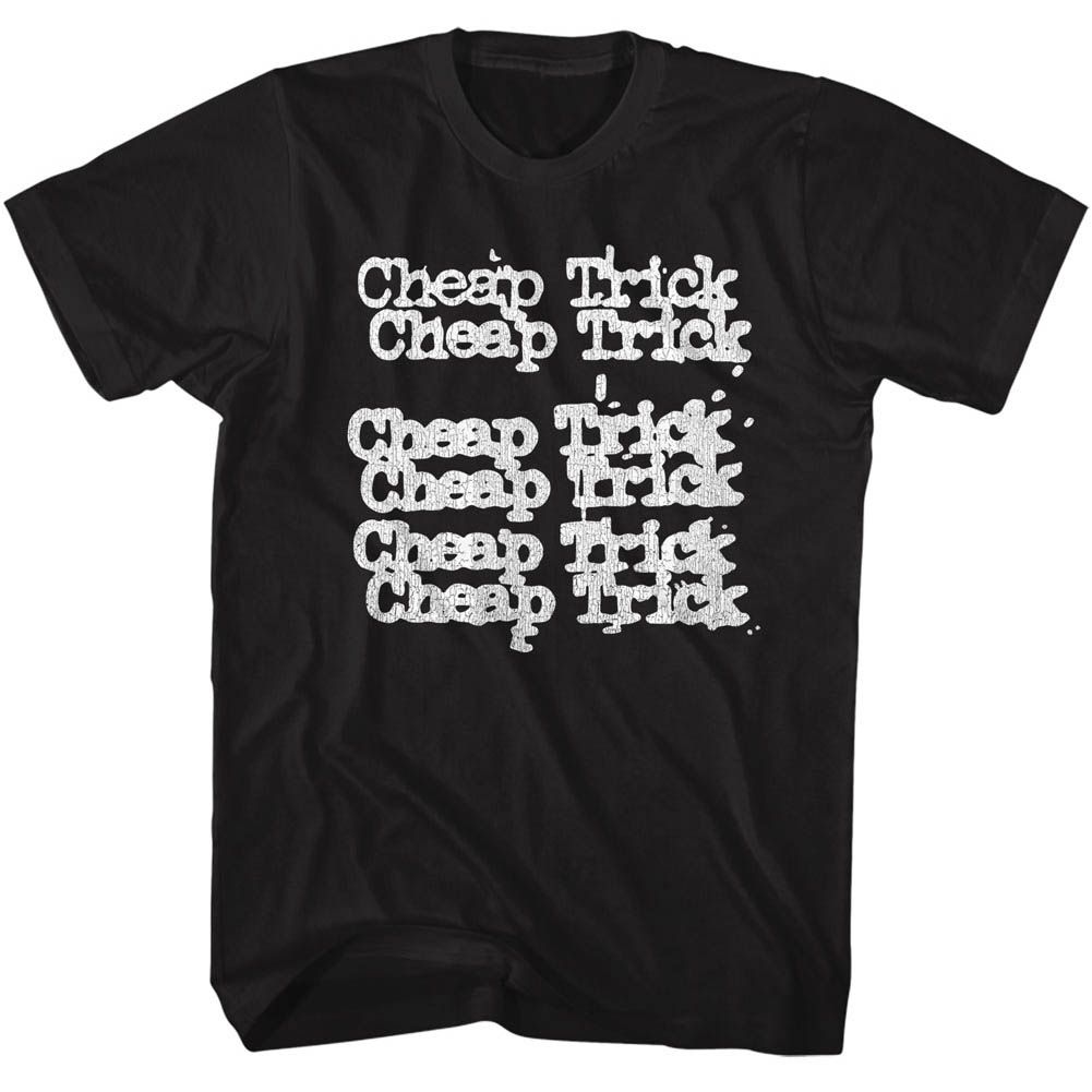 Cheap Trick - Name Repeat - Short Sleeve - Adult - T-Shirt