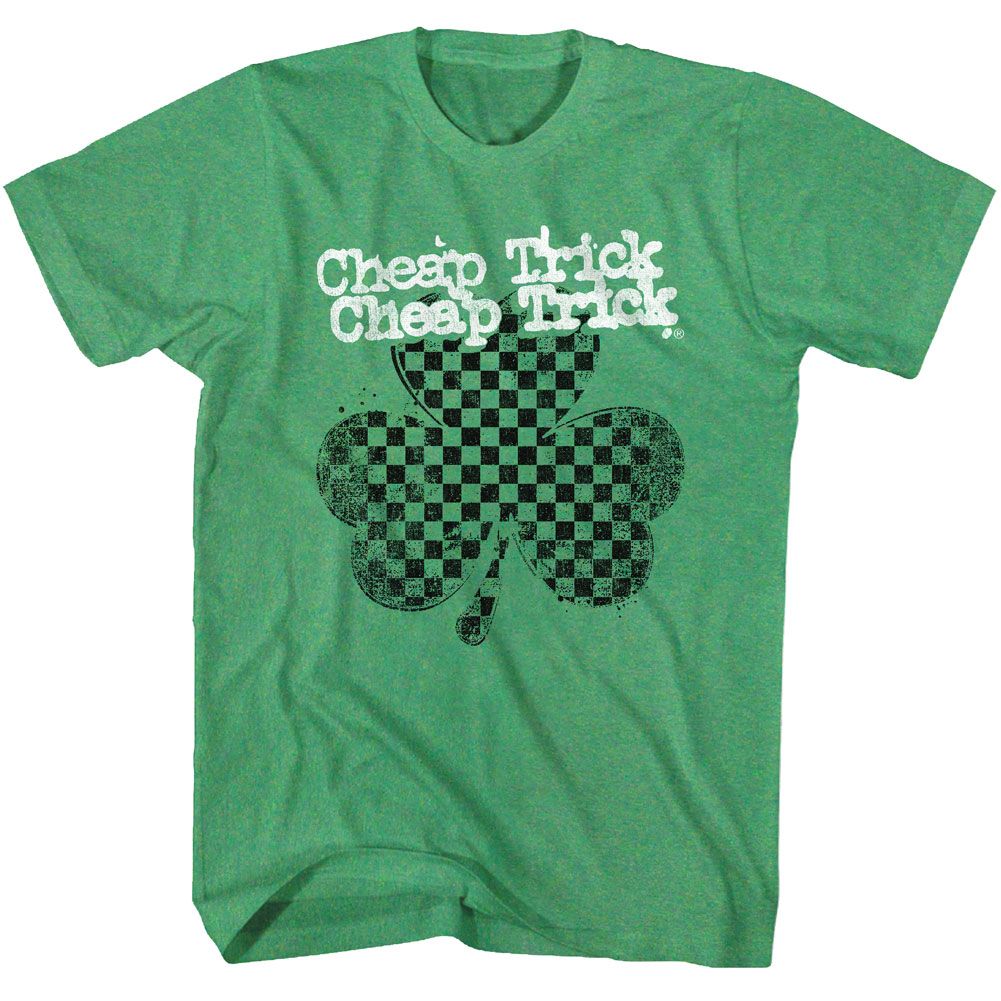 Cheap Trick - Shamrock - Short Sleeve - Heather - Adult - T-Shirt