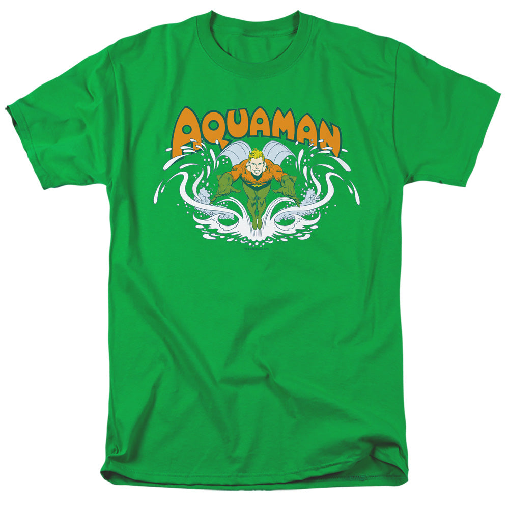 DC Comics - Aquaman - Splash - Adult T-Shirt