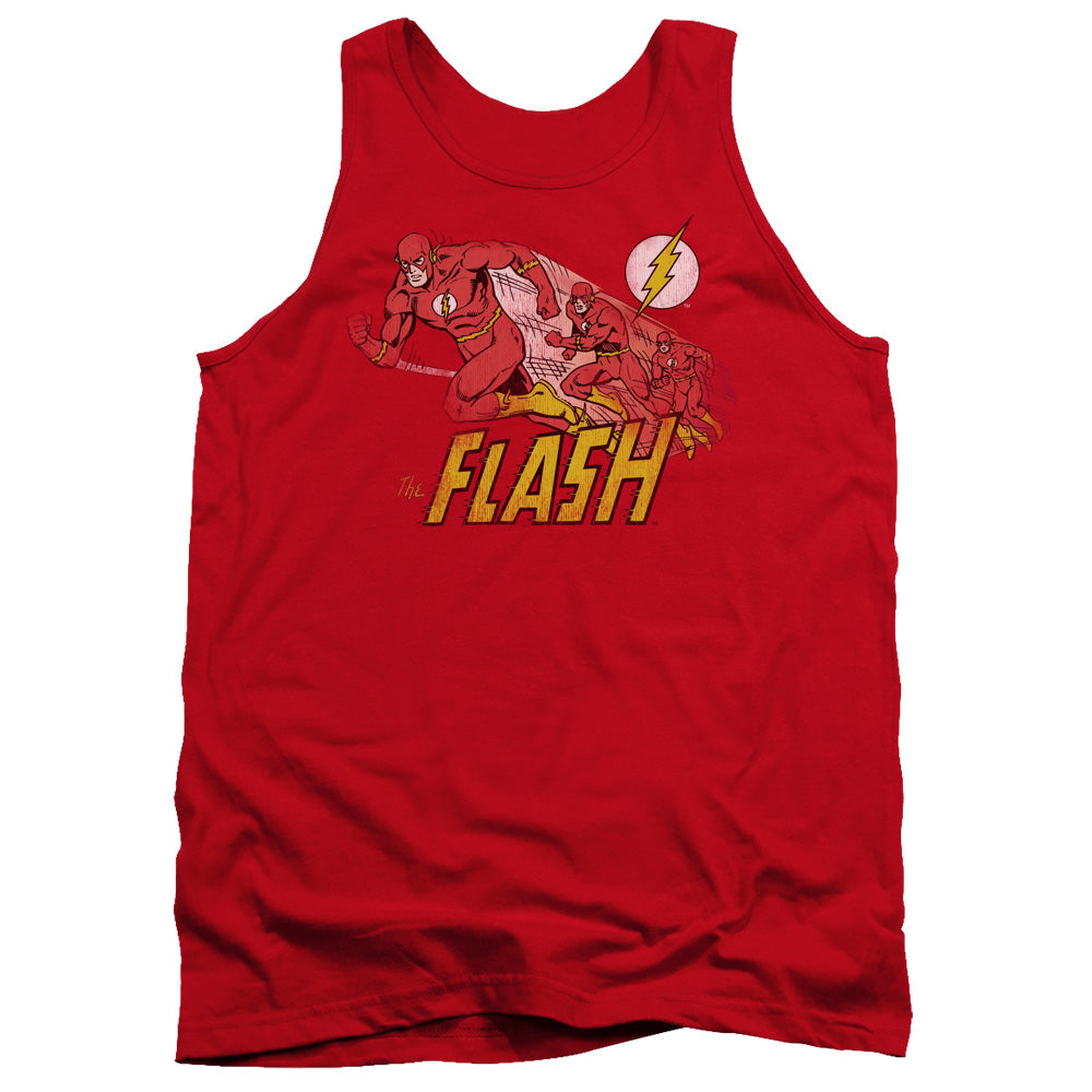 DC Comics - Flash - Crimson Comet - Adult Tank Top