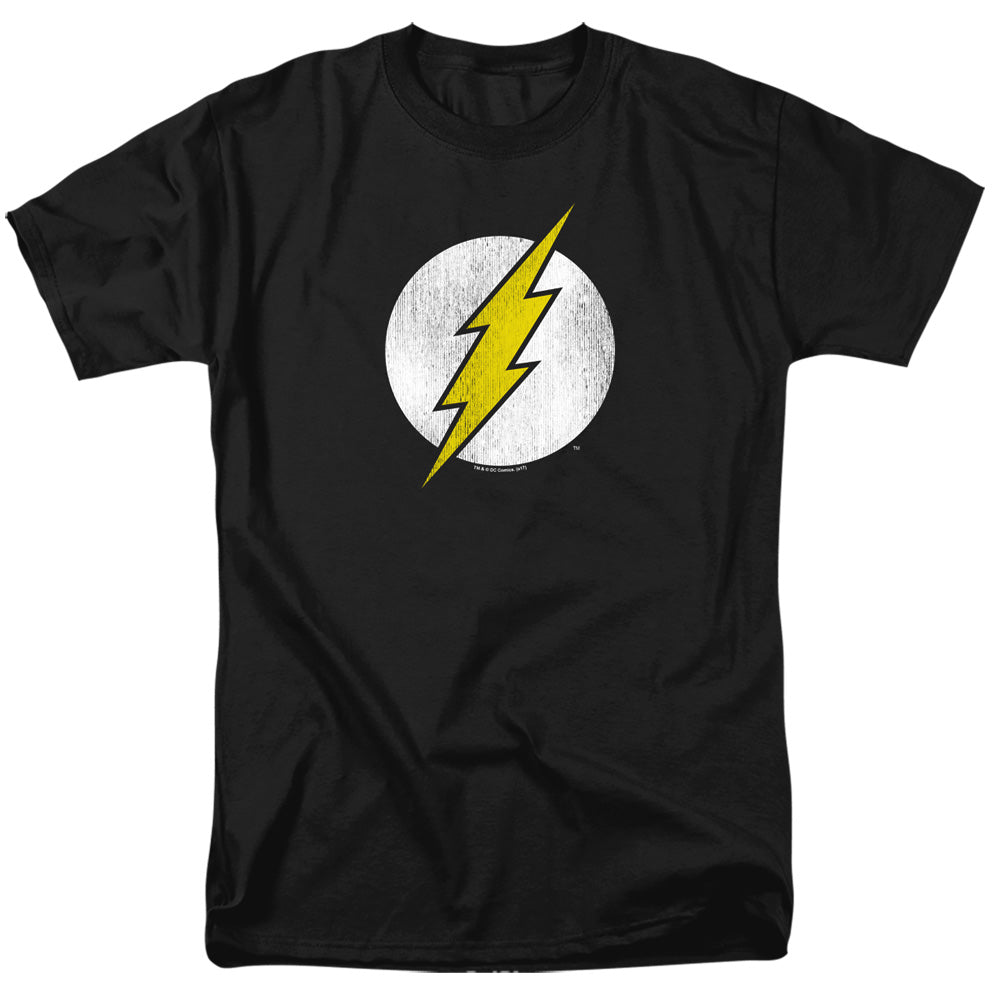 DC Comics - Flash - Logo Distressed - Adult T-Shirt