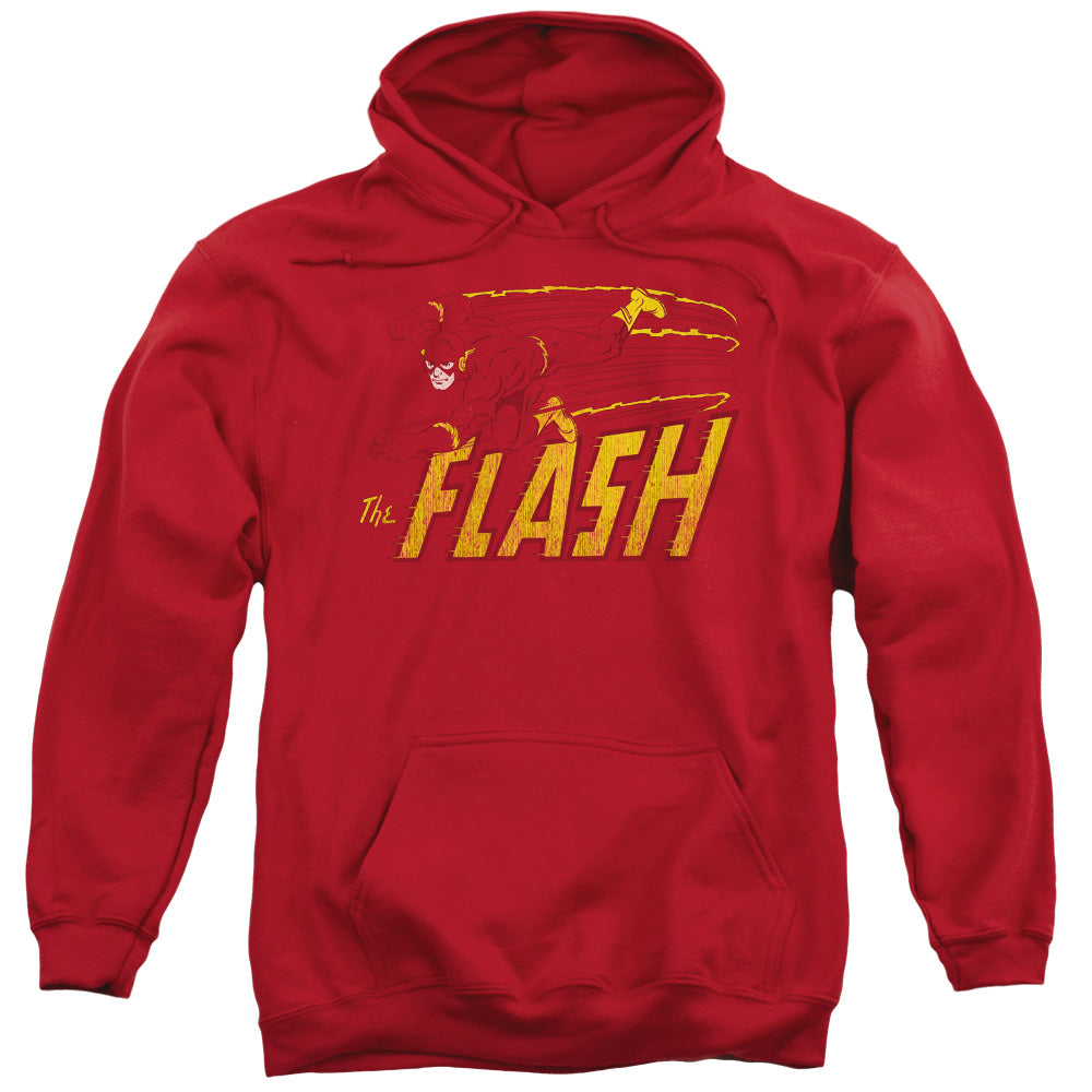 DC Comics - Flash - Speed Distressed - Adult Pullover Hoodie