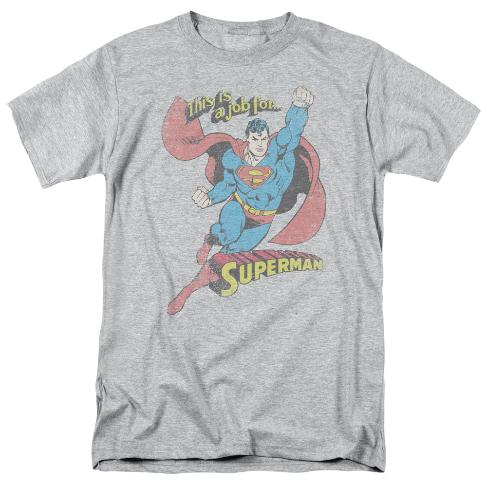 DC Comics - Originals - Superman On The Job - Adult T-Shirt