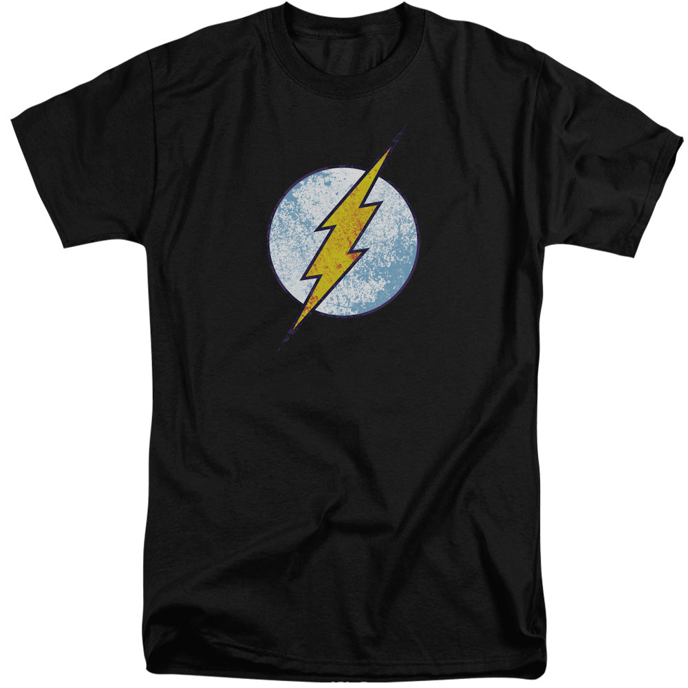 DC Comics - Flash - Neon Distress Logo - Adult T-Shirt