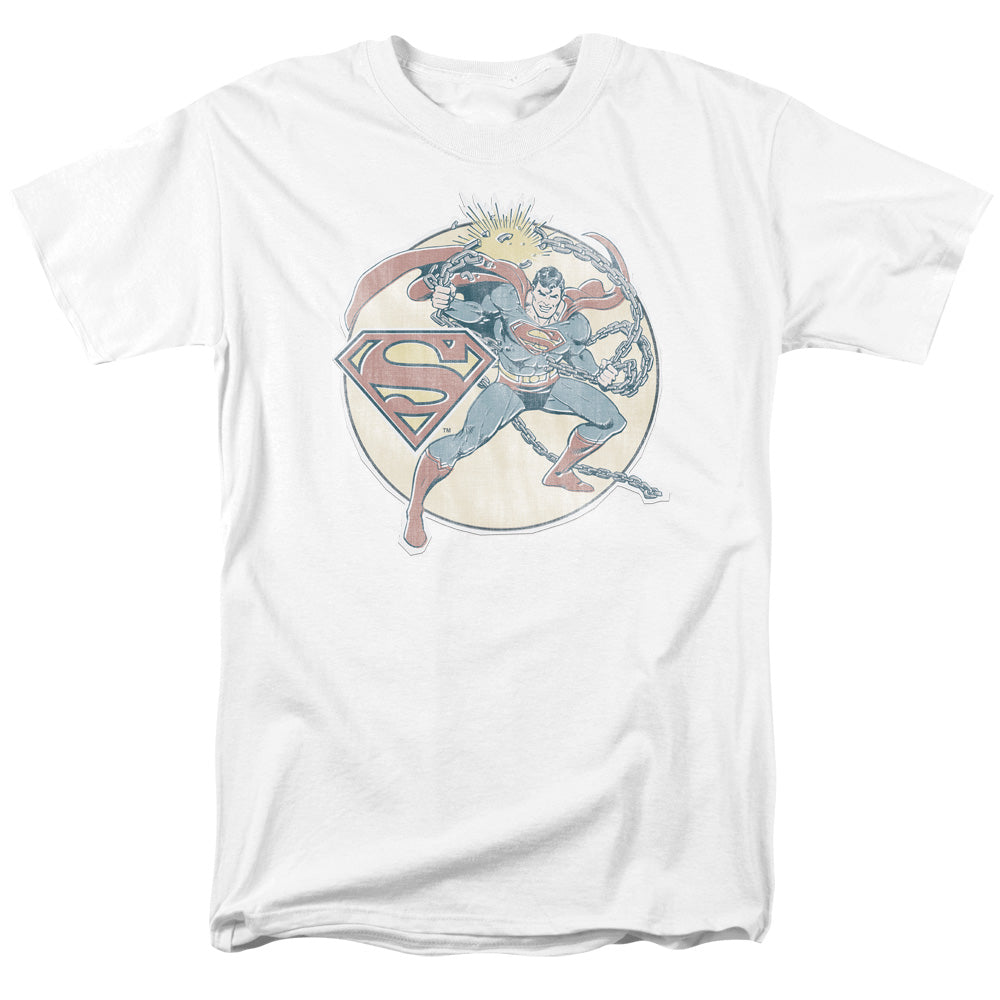 DC Comics - Originals - Retro Superman Iron On - Adult T-Shirt