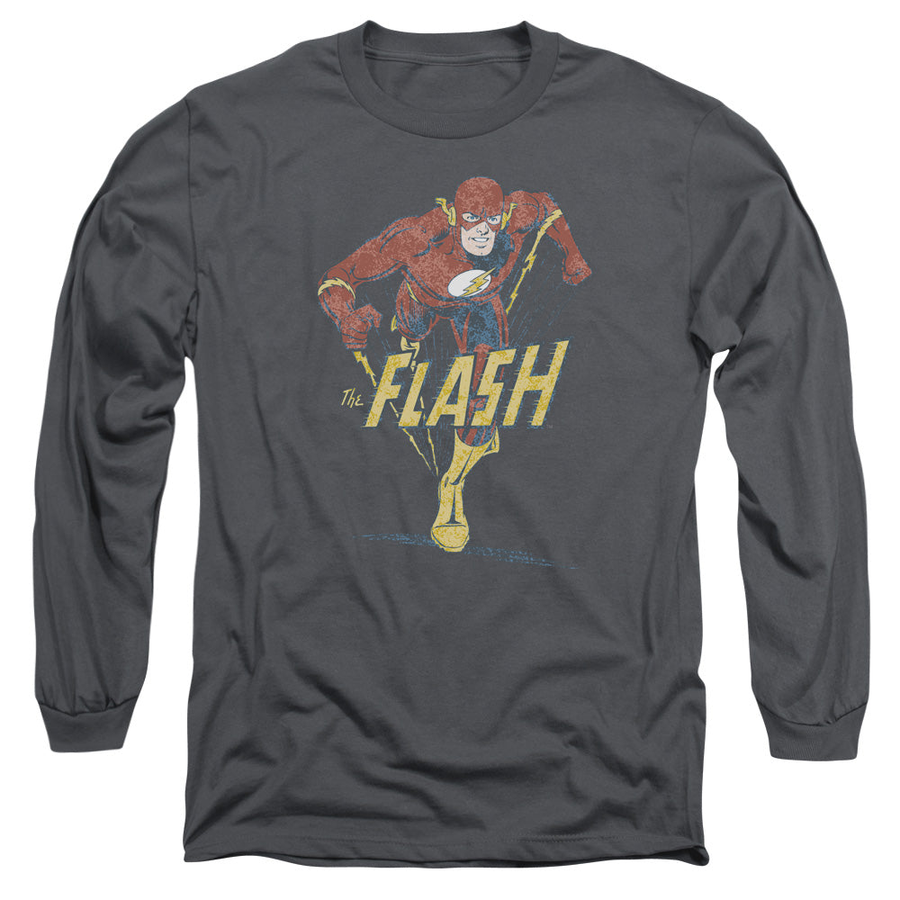 DC Comics - Flash - Desaturated - Adult Long Sleeve T-Shirt