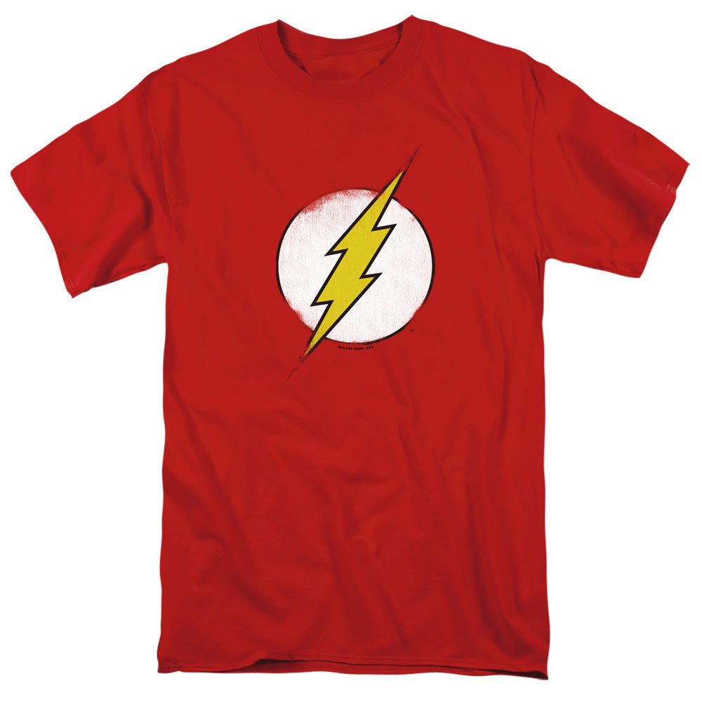 DC Comics - Flash - Rough Logo - Adult T-Shirt