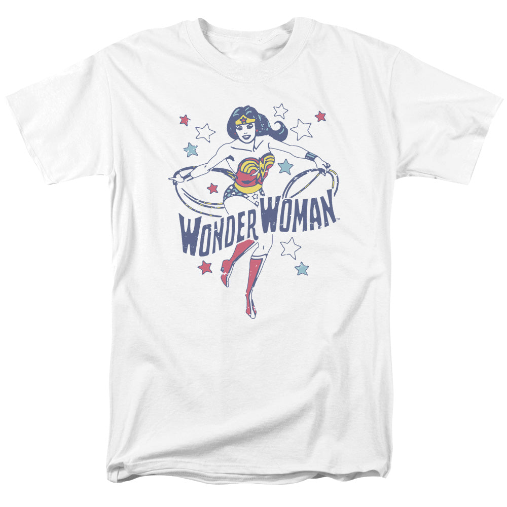 DC Comics - Originals - Wonder Woman Stars - Adult T-Shirt