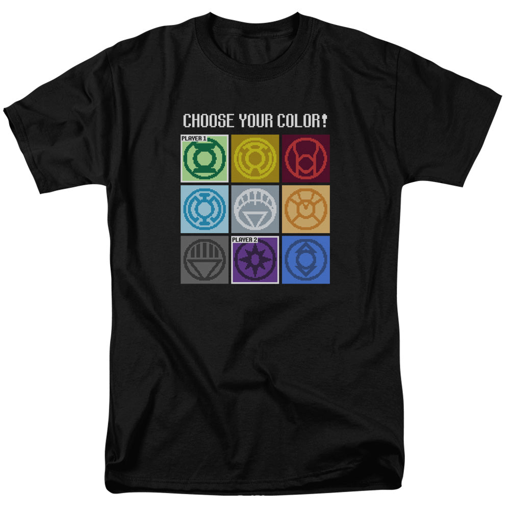 DC Comics - Originals - Green Lantern Choose Your Color - Adult T-Shirt