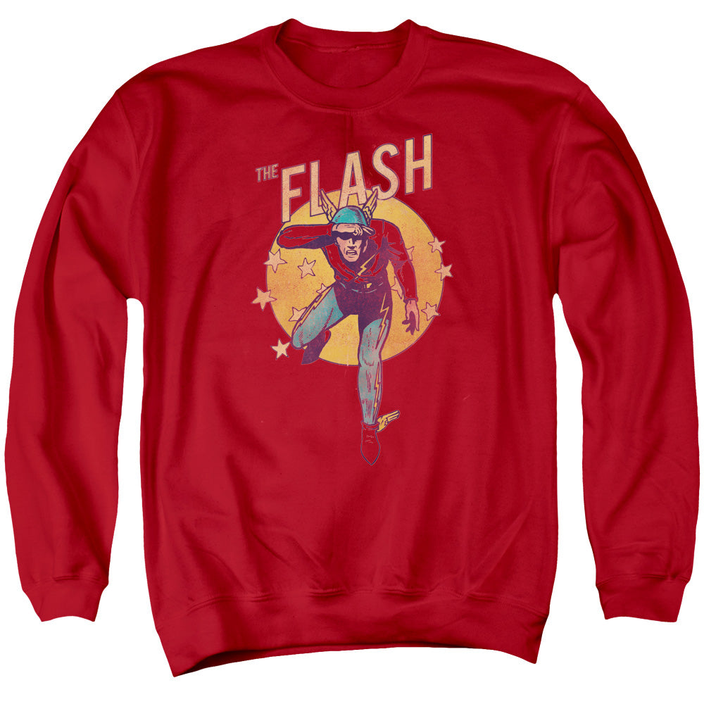 DC Comics - Flash - Circle & Stars - Adult Sweatshirt
