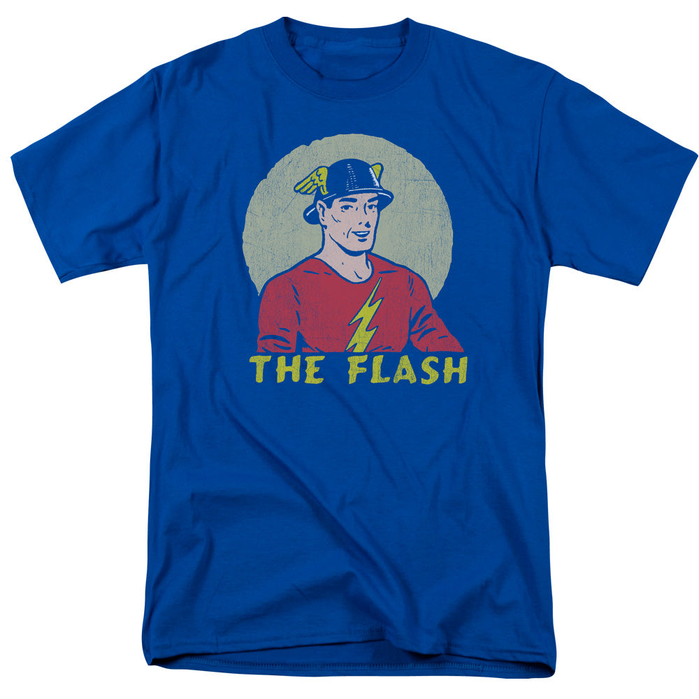 DC Comics - Flash - Faded Circle - Adult T-Shirt