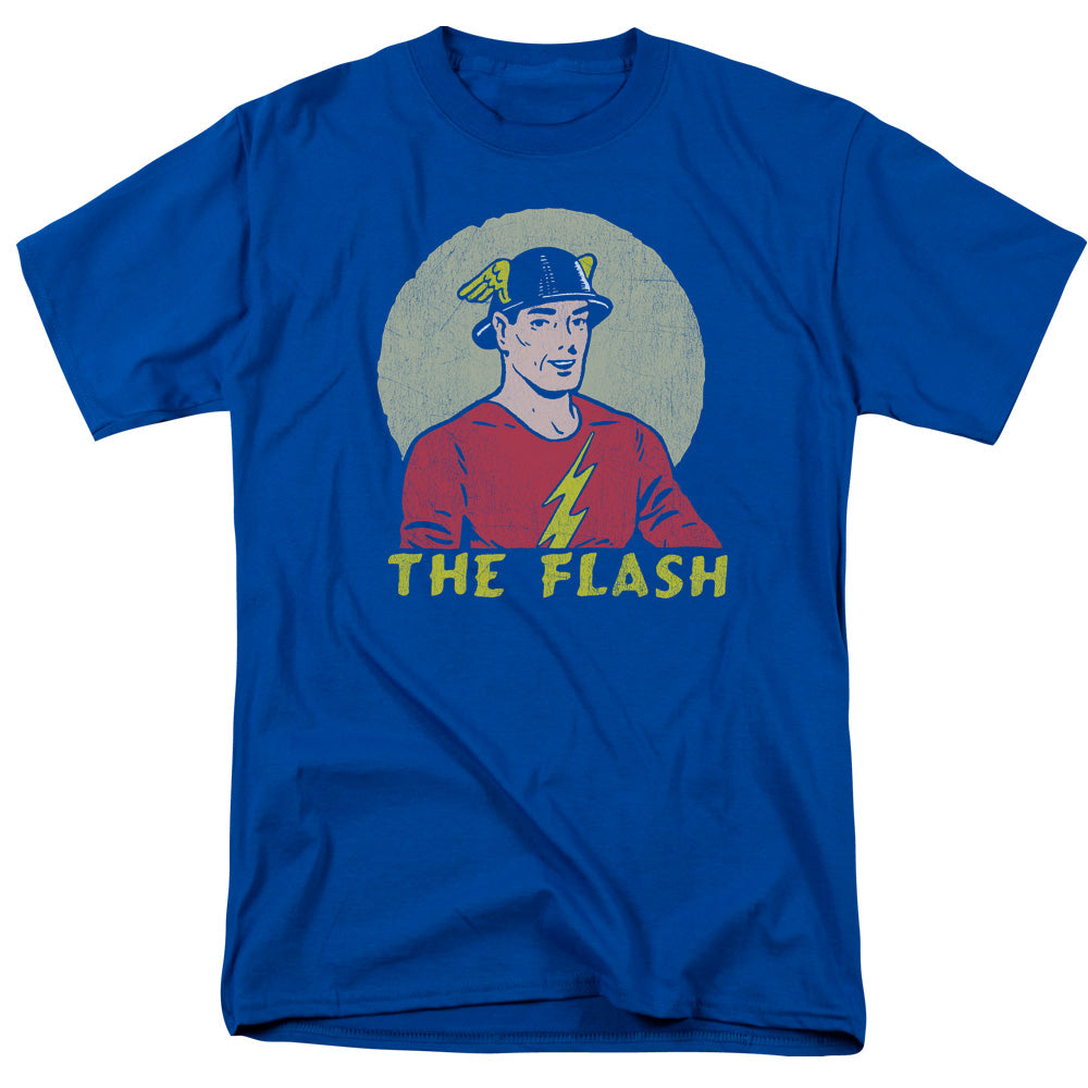 DC Comics - Flash - Faded Circle - Adult T-Shirt