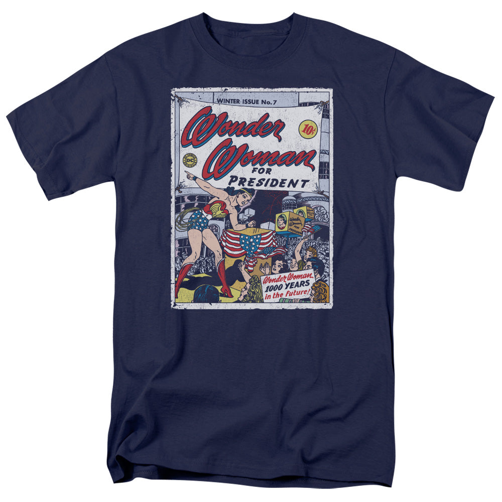 DC Comics - Originals - Wonder Woman For President - Adult T-Shirt
