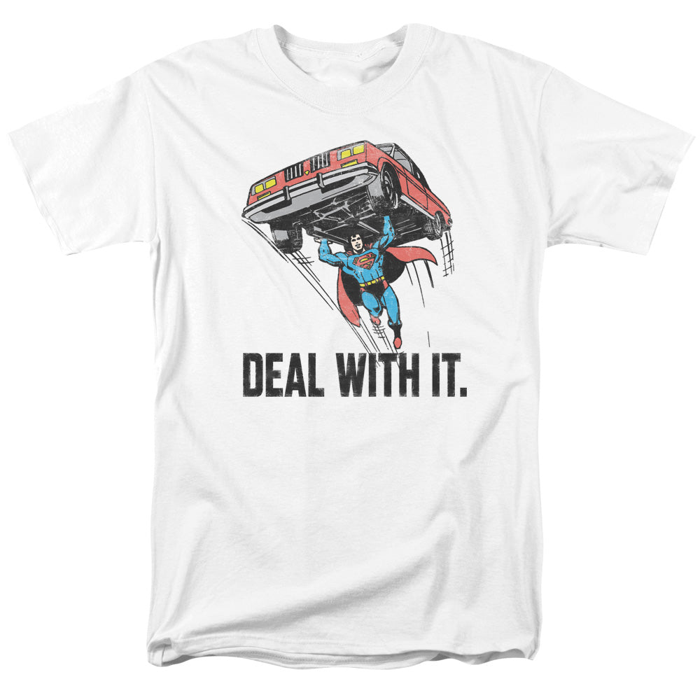 DC Comics - Originals - Superman Deal With It - Adult T-Shirt