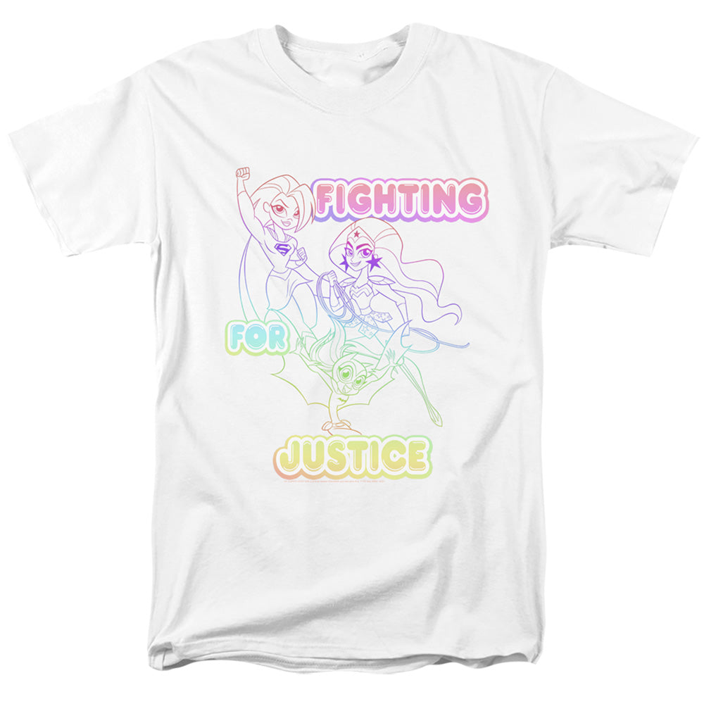 DC Comics - Superhero Girls - Fighting For Justice - Adult T-Shirt