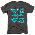 DC Comics - Superhero Girls - Line Art Group - Adult T-Shirt