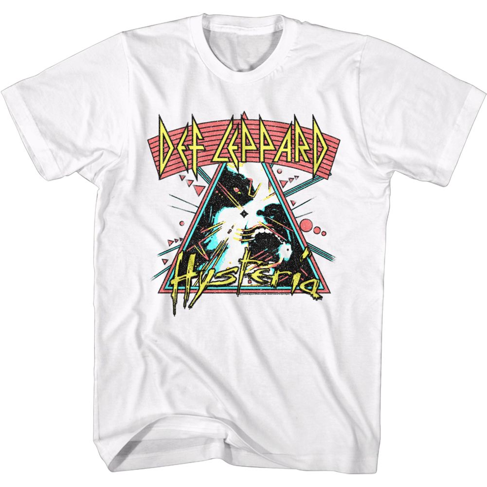 Def Leppard - Arched Lines Hysteria - Short Sleeve - Adult - T-Shirt