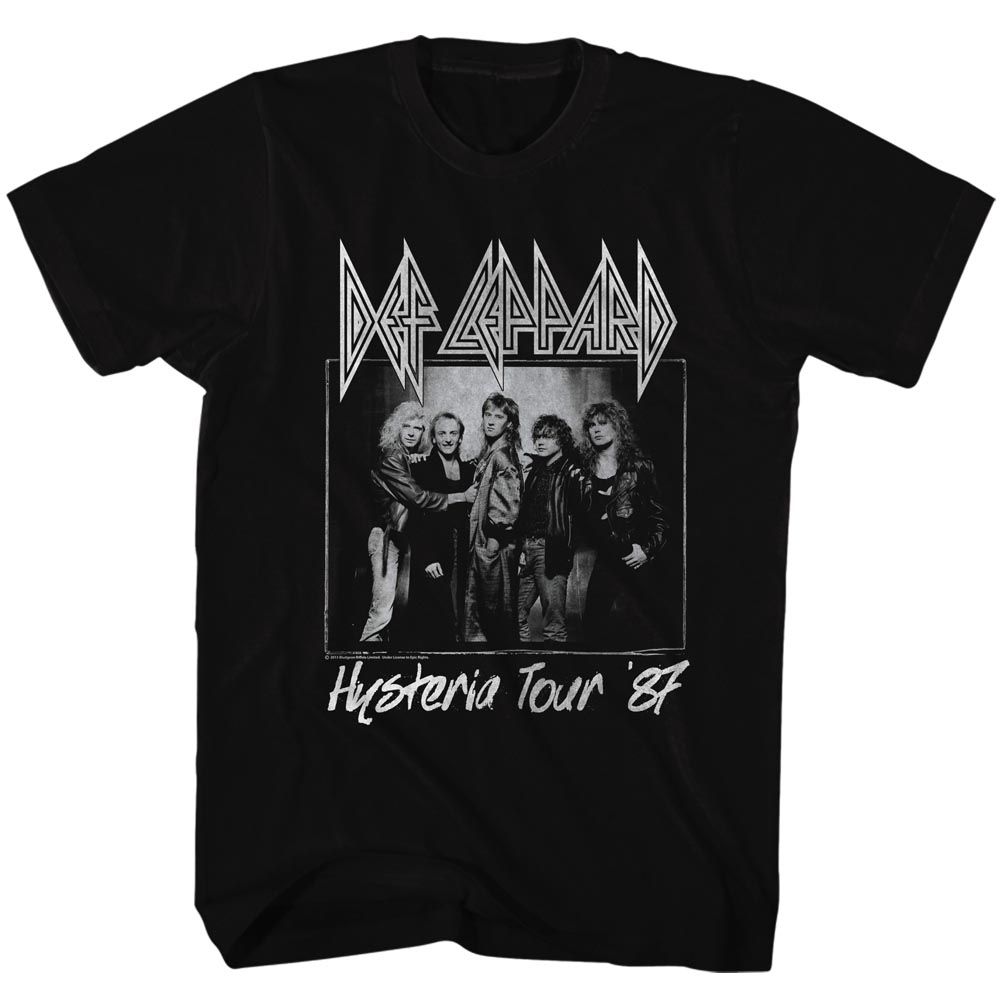 Def Leppard - Hysteria Tour - Short Sleeve - Adult - T-Shirt
