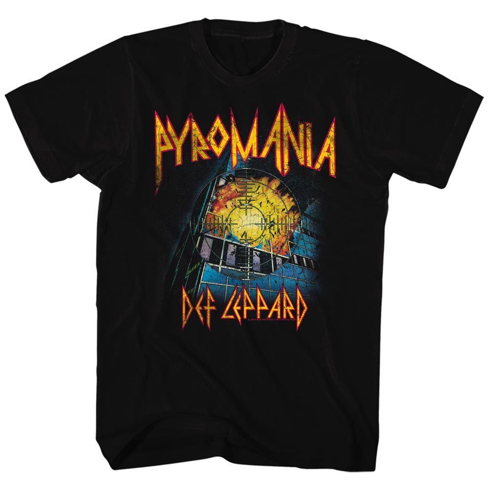 Def Leppard - It's On Fire - Short Sleeve - Adult - T-Shirt