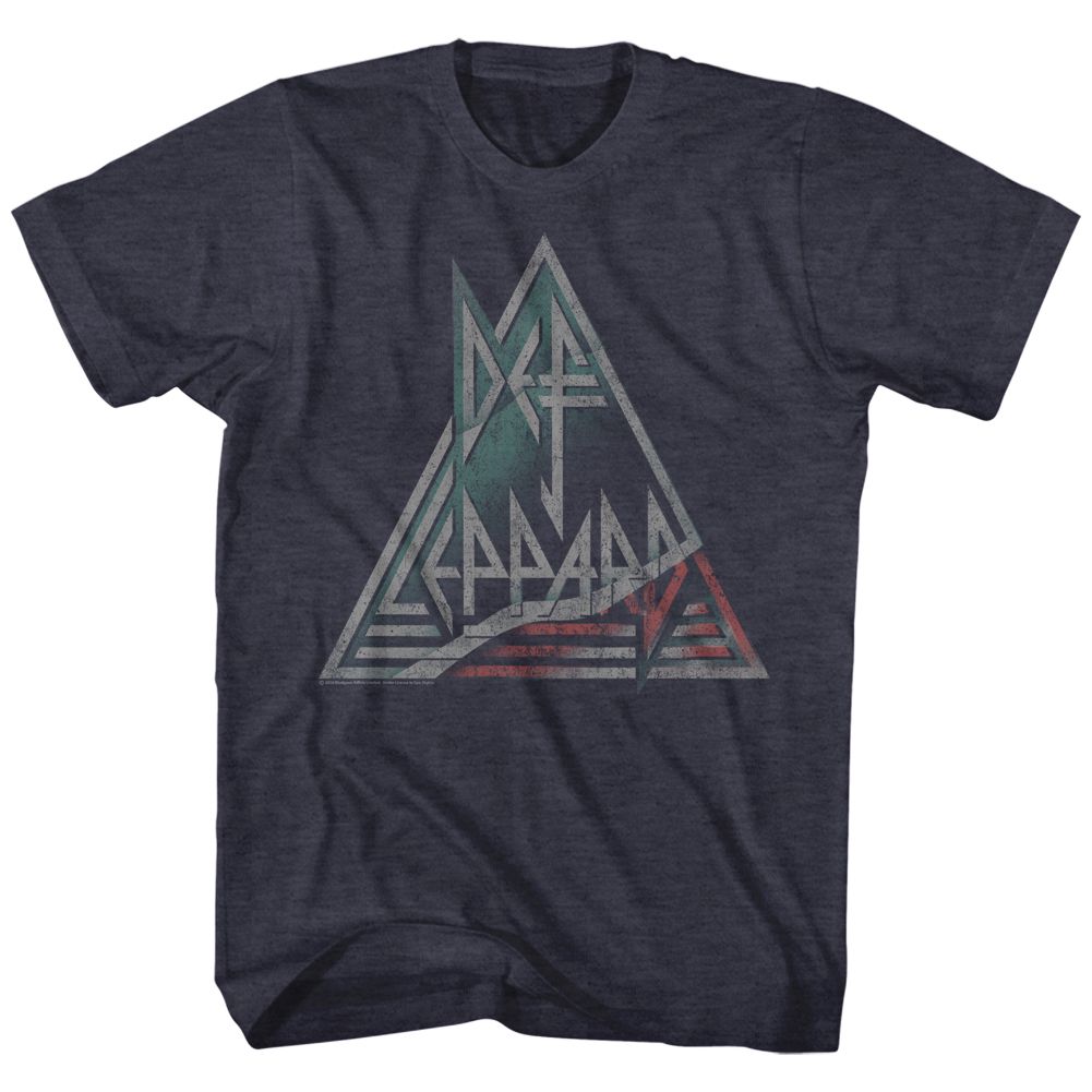 Def Leppard - Watermelon - Short Sleeve - Heather - Adult - T-Shirt