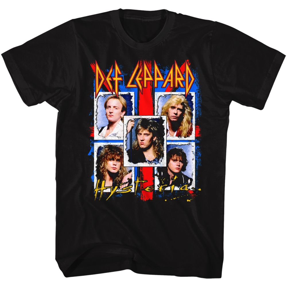 Def Leppard - Ugly Hysteria - Short Sleeve - Adult - T-Shirt