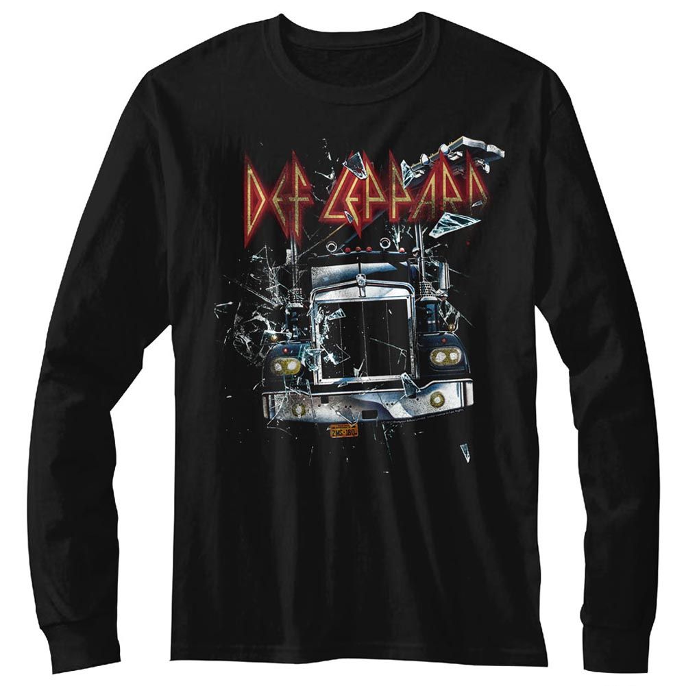 Def Leppard - On Through The Glass - Long Sleeve - Adult - T-Shirt