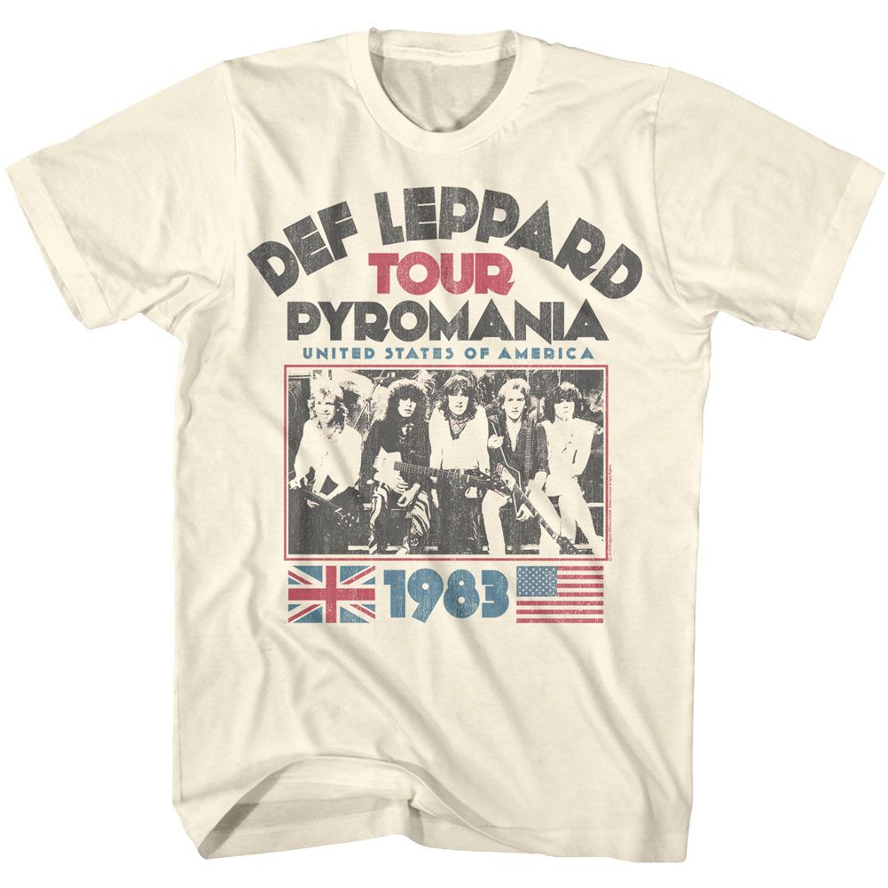 Def Leppard - Pyro Tour - Short Sleeve - Adult - T-Shirt