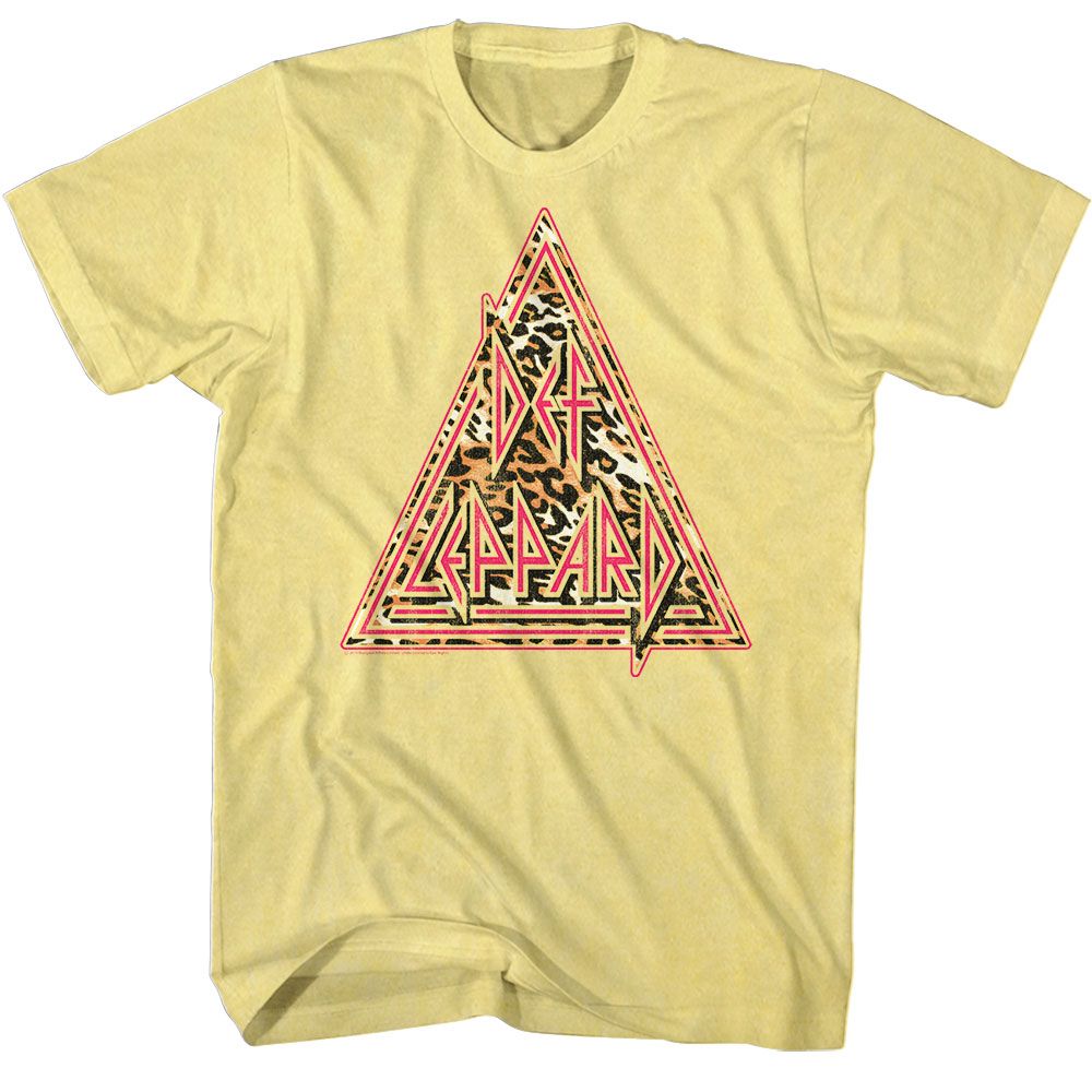 Def Leppard - Leppard Print - Short Sleeve - Heather - Adult - T-Shirt